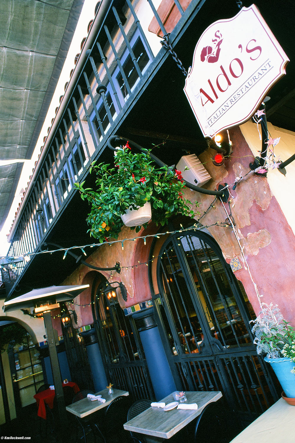 Aldo's Italian Restaurant, Santa Barbara.