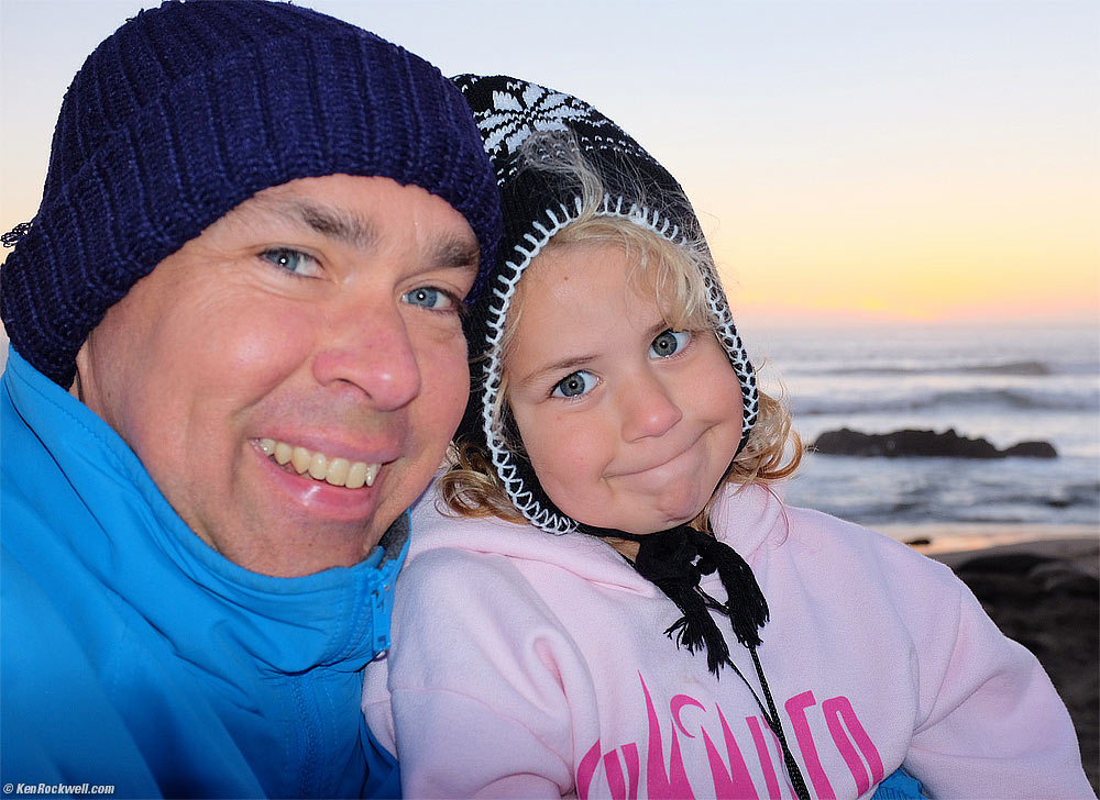 Dada and Katie at the Elephant Seals