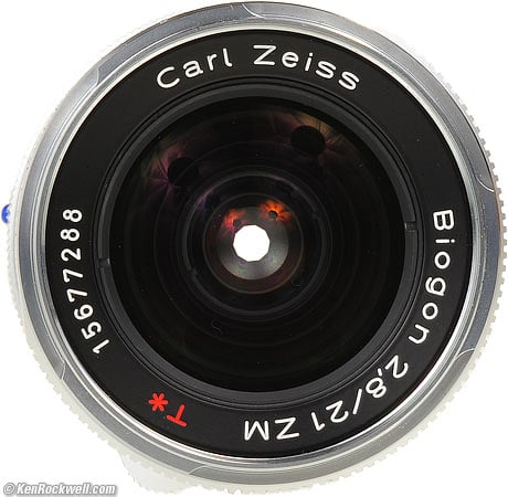 Zeiss ZM 21mm f/2.8.
