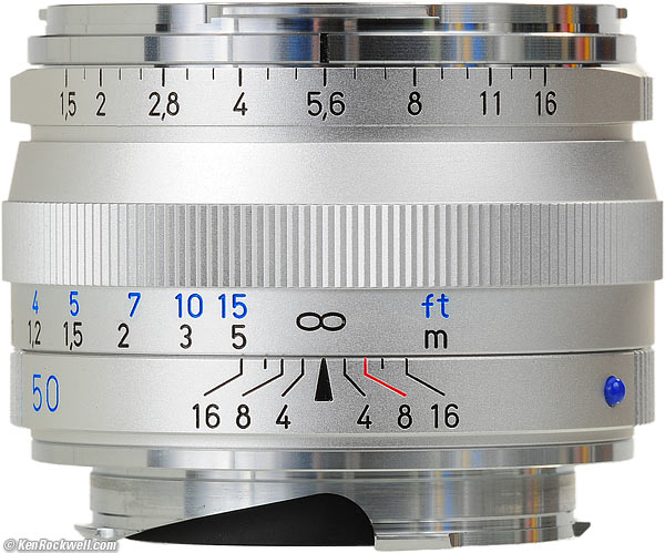 Zeiss ZM 50mm f/1.5.