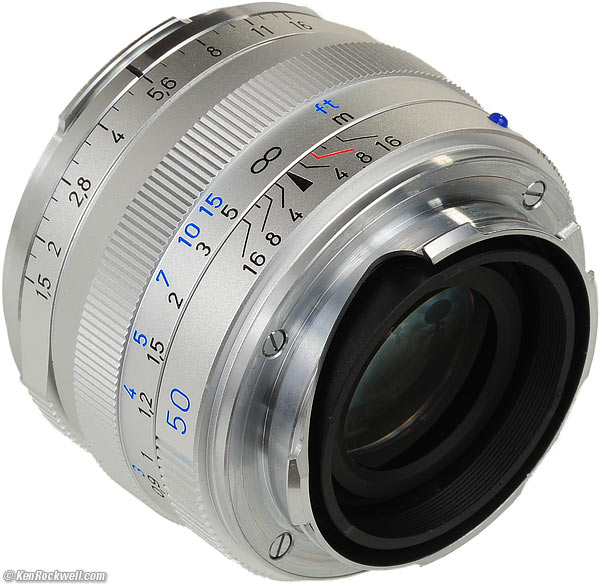 Rear, Zeiss ZM 50mm f/1.5