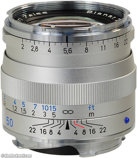 Zeiss 50mm f/2 Planar ZM.
