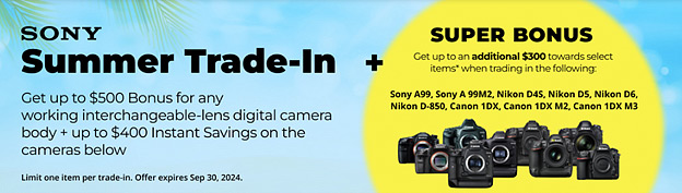 Sony Trade-Ins
