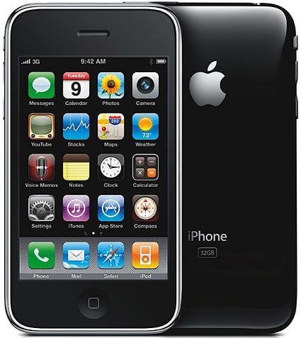 iPhone 3GS front back