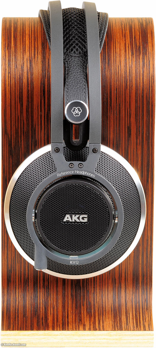 AKG K812 on included stand