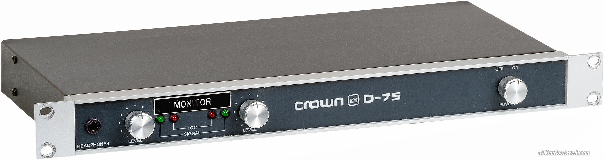 Crown D-75 Review