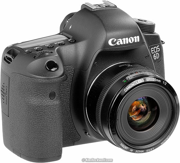 canon 6d lens mount