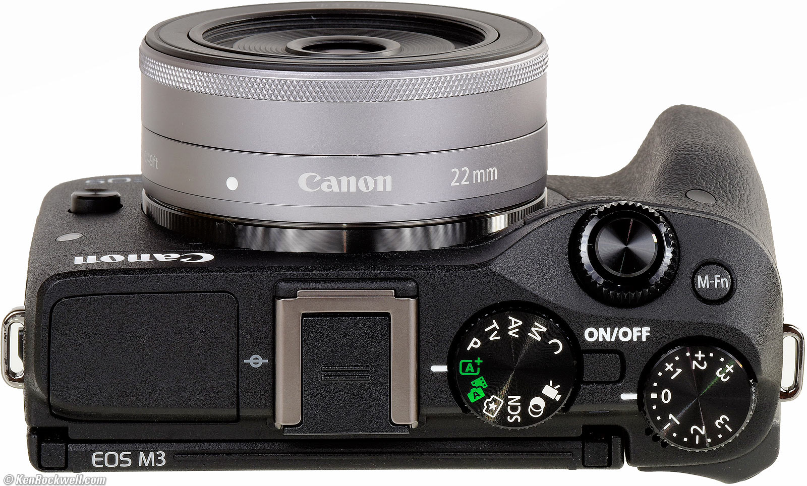 Canon EOS M3 ボディ WH レンズ2種セット キャノンデジタルカメラ ...