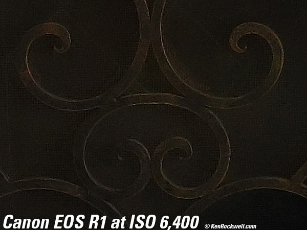 Canon EOS R1 High ISO Sample Image Files