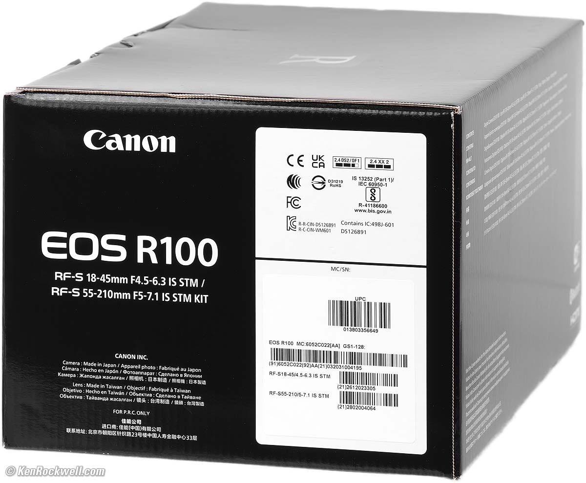 BUYER'S GUIDE FOR CANON EOS R100: A quick look into the designs,  specifications, image quality and performance of the Canon EOS R100 camera:  Pappas, Samual: 9798867084981: : Books
