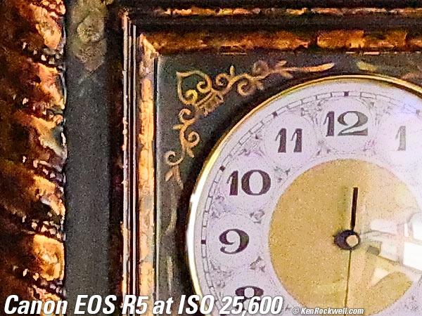 Canon EOS R5 High ISO Sample Image File