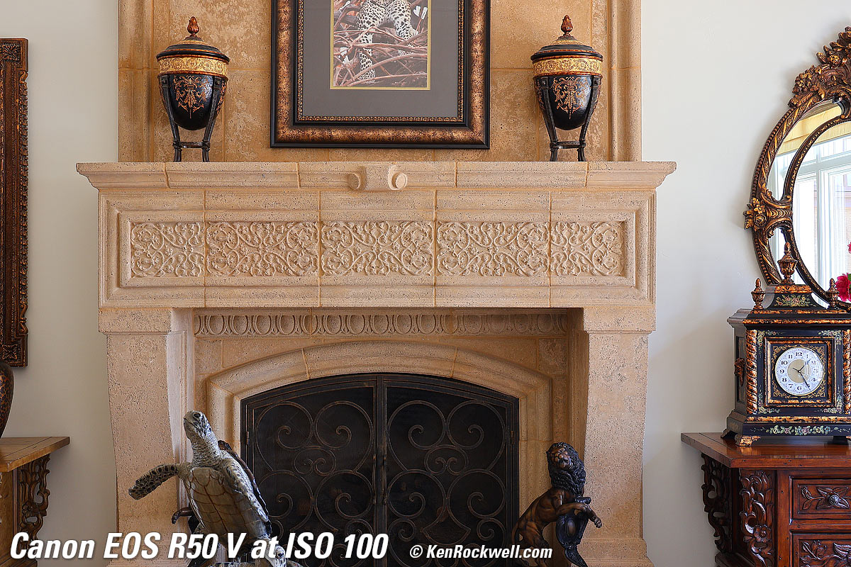 Canon R50V High ISO Sample Image File