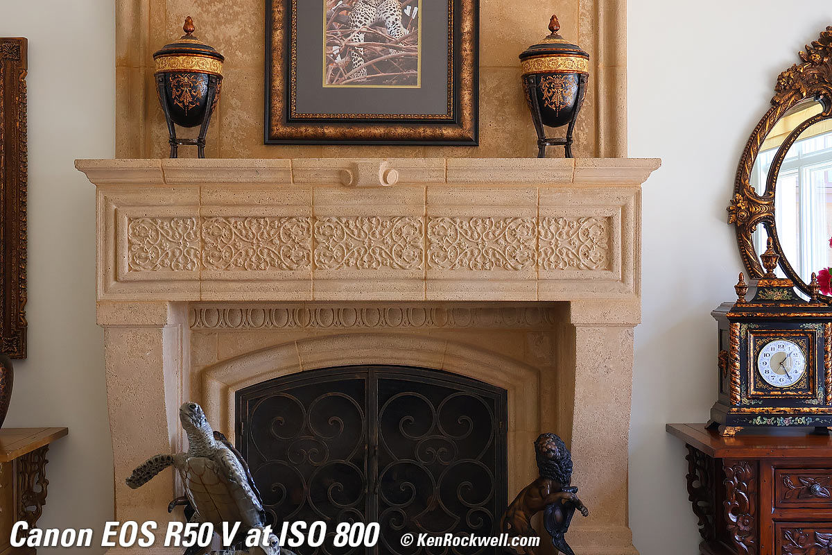 Canon R50V High ISO Sample Image File