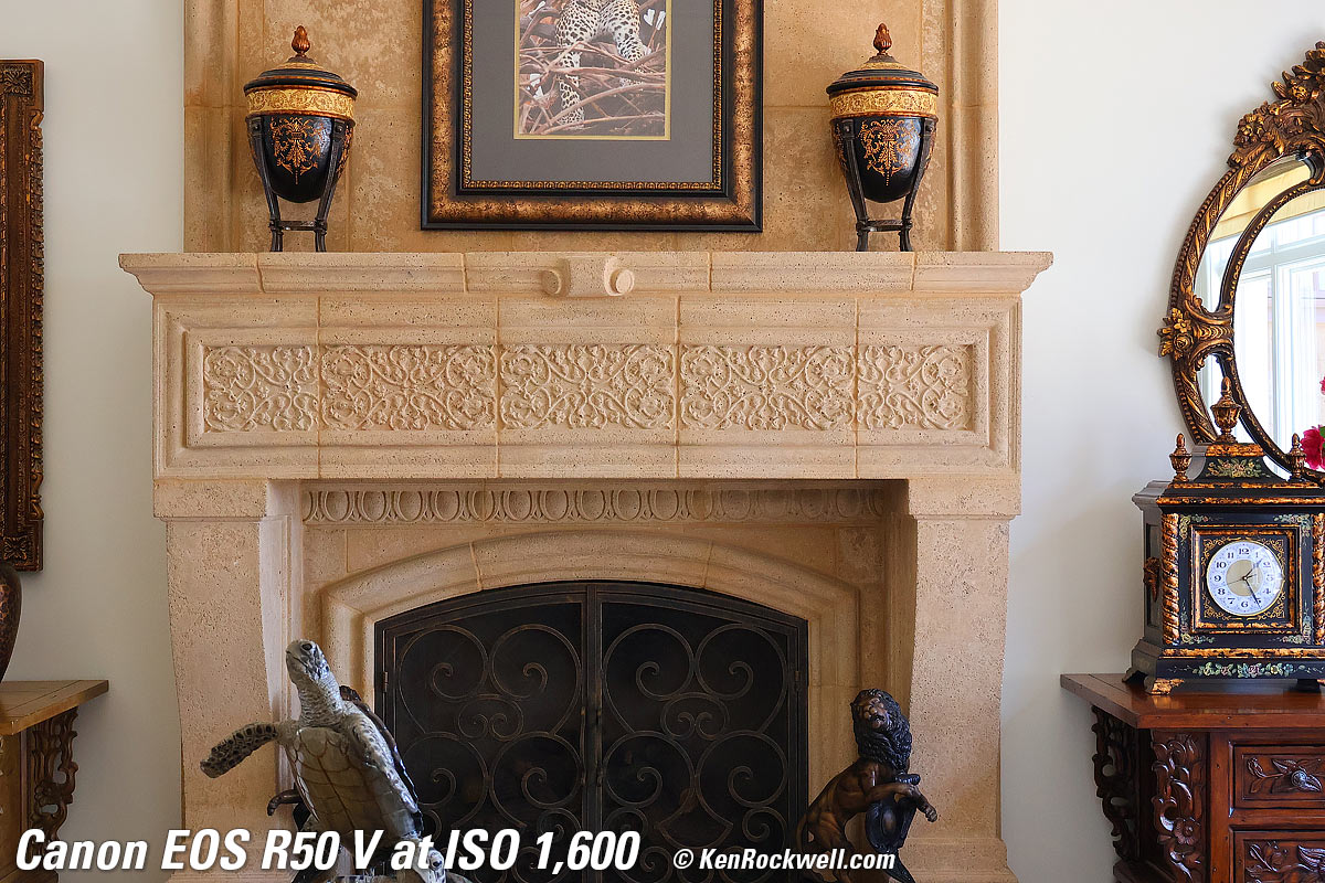 Canon R50V High ISO Sample Image File