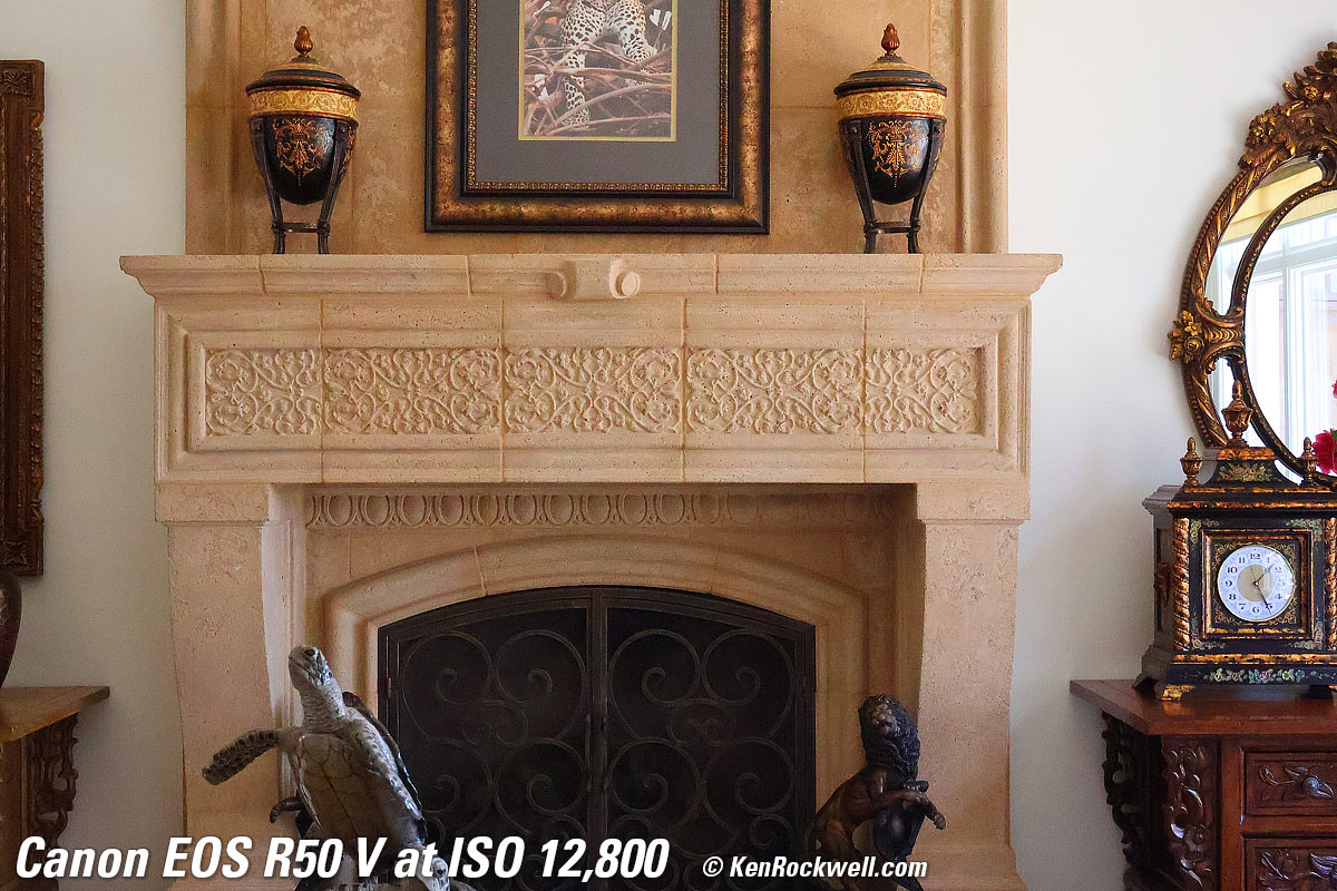Canon R50V High ISO Sample Image File