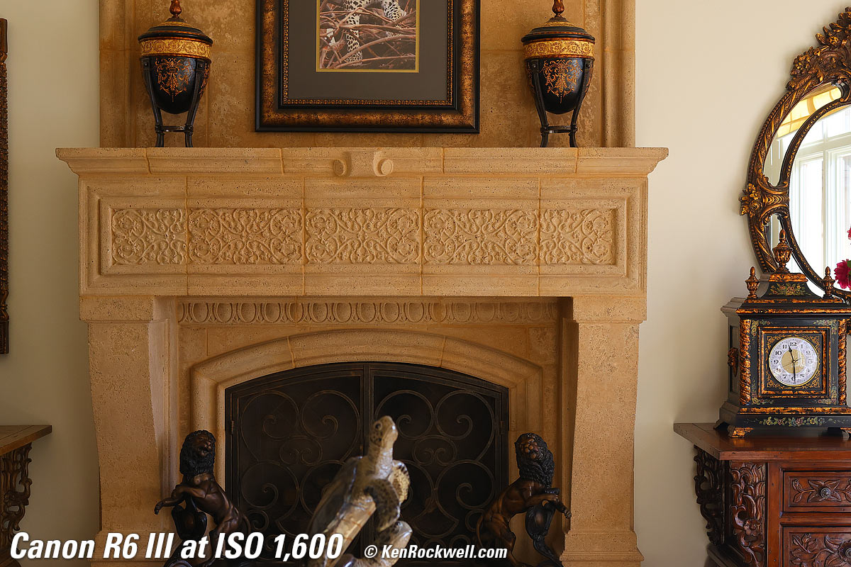 Canon R6 Mk III High ISO Sample Image File
