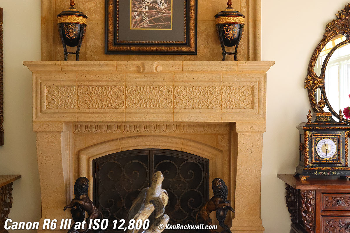 Canon R6 Mk III High ISO Sample Image File