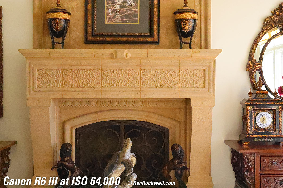 Canon R6 Mk III High ISO Sample Image File