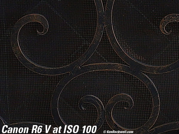 Canon R6 V High ISO Sample Image