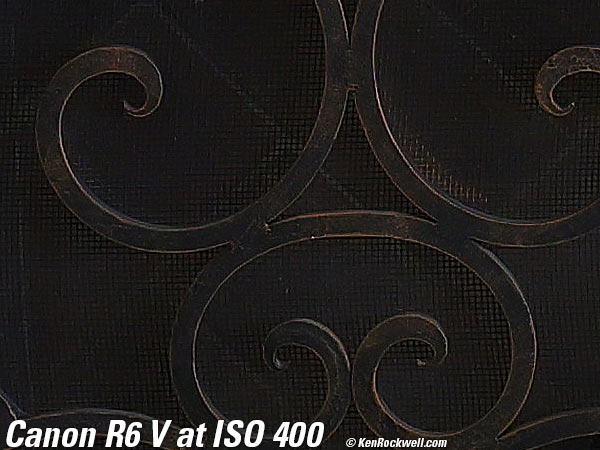 Canon R6 V High ISO Sample Image