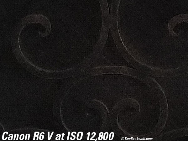 Canon R6 V High ISO Sample Image