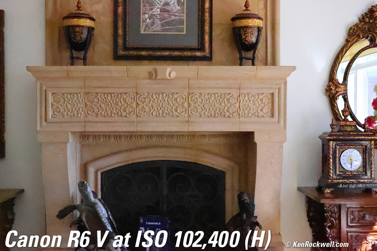 Canon R6 V High ISO Sample Image