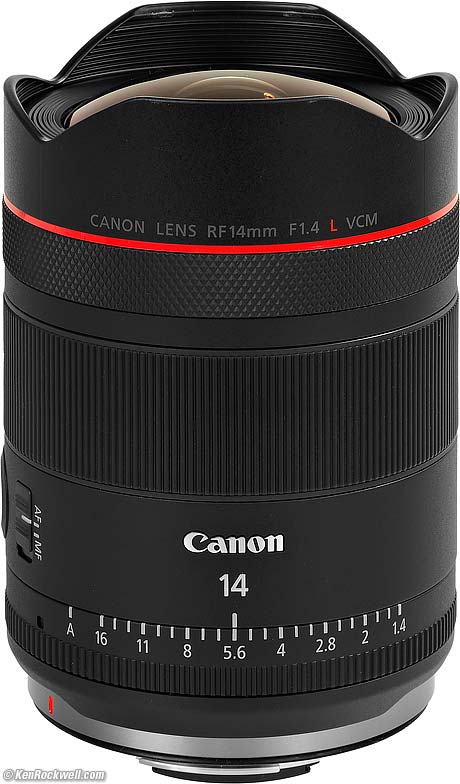 Canon RF 14mm f/1.4L VCM
