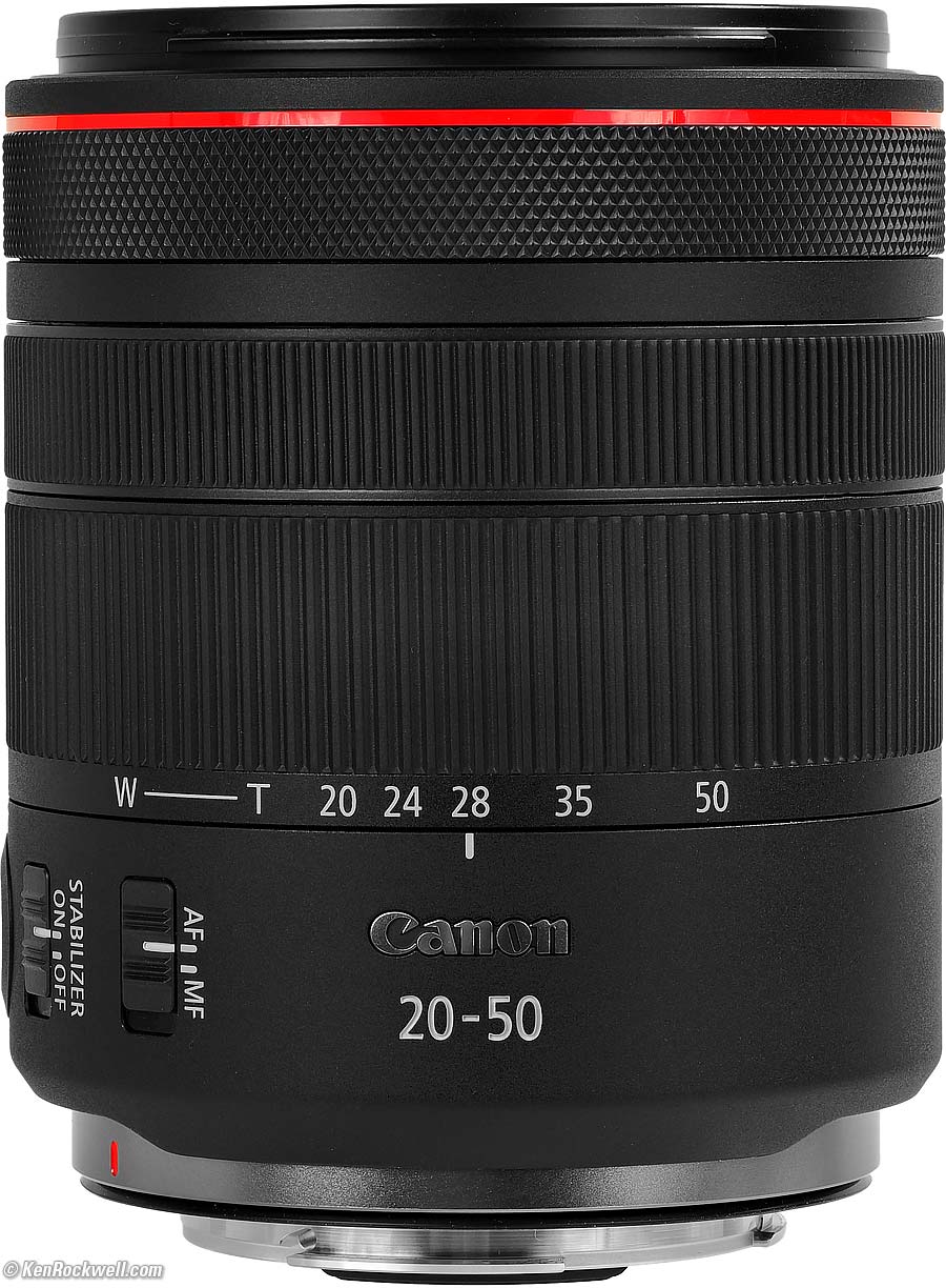 Canon RF 20-50mm f/4L IS USM PZ