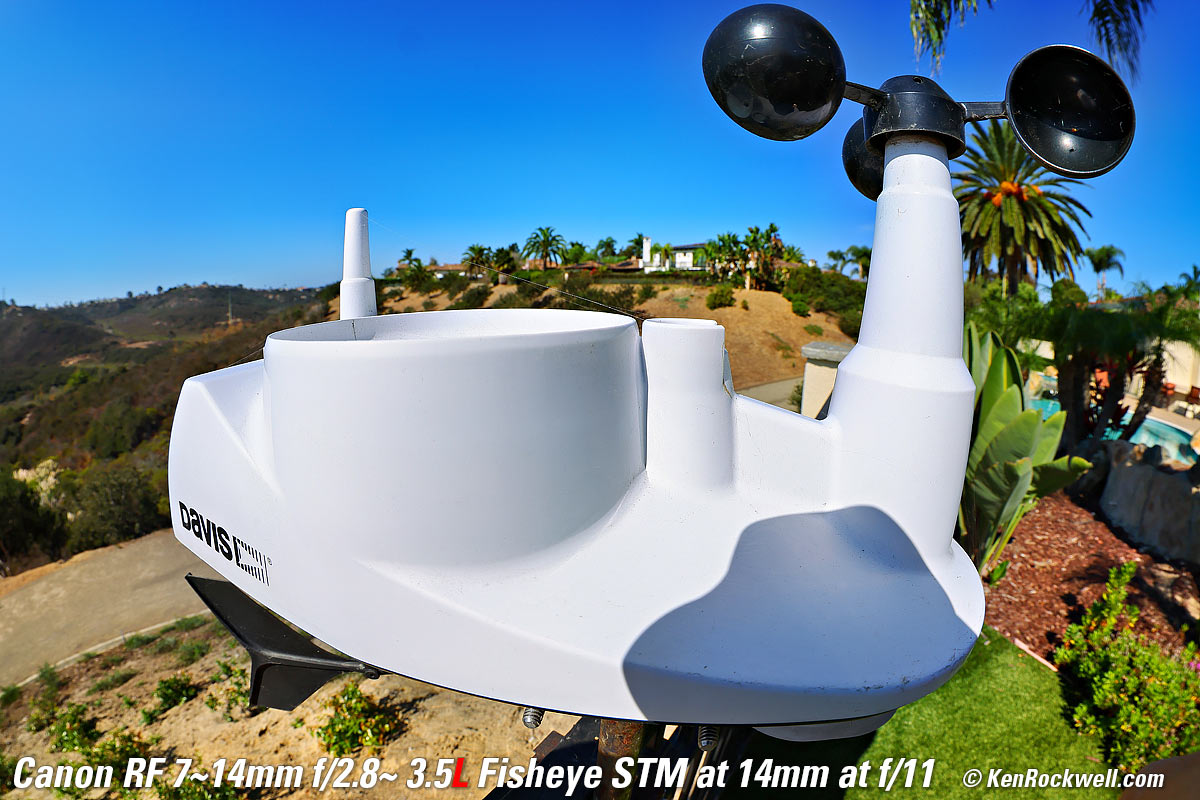 Canon RF 7-14mm Fisheye Bokeh
