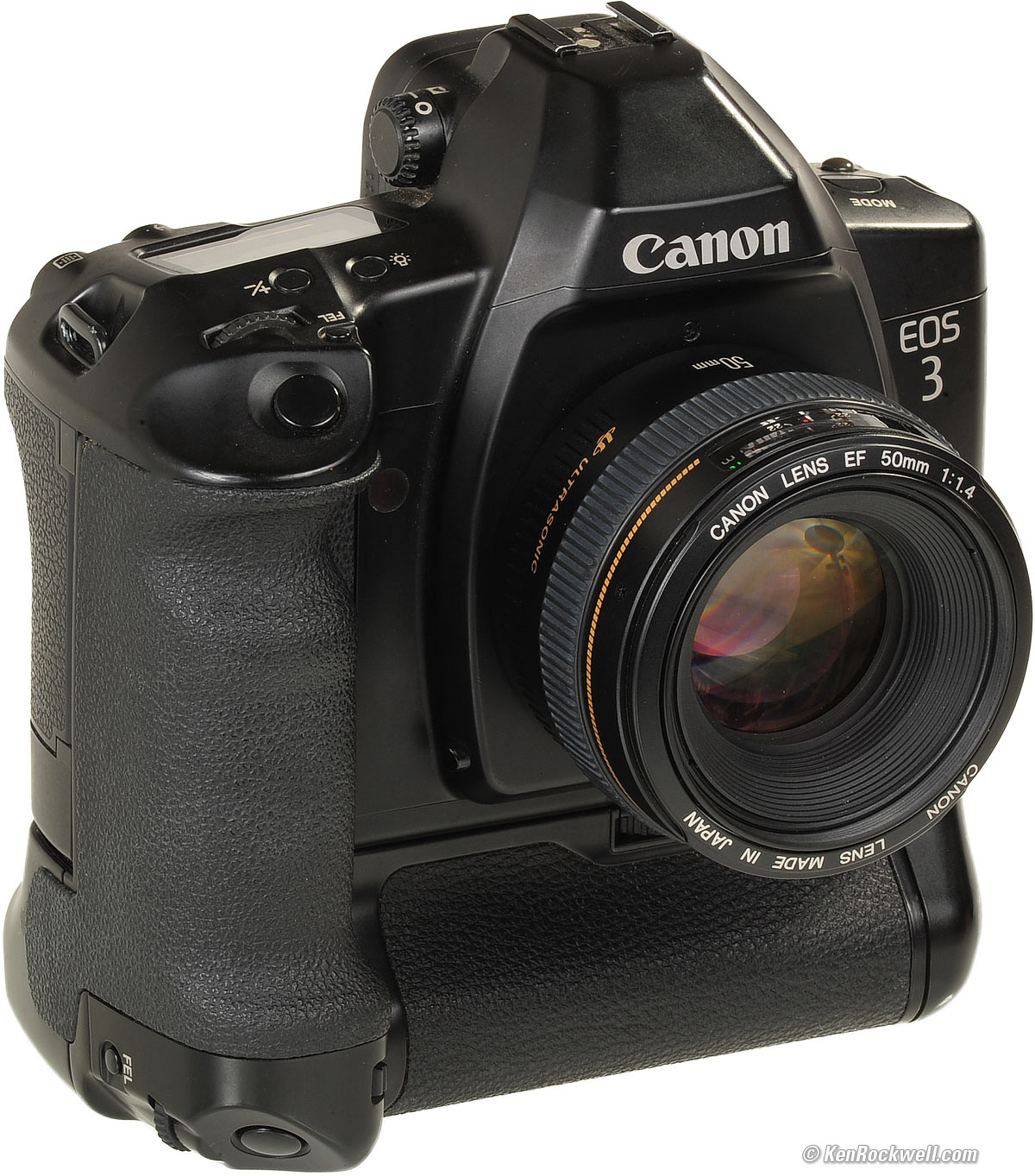 Canon EOS3 ミラーアップ式 フィルムカメラ - デジタルカメラ