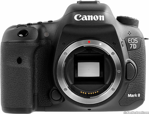 Front, Canon 7D Mk II