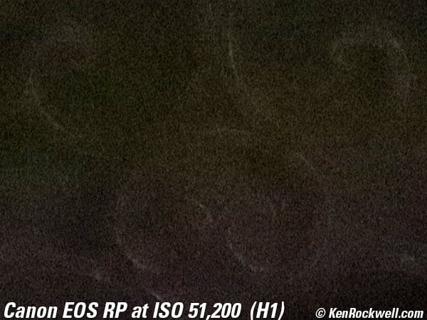 Canon EOS-RP High ISO Sample Image File