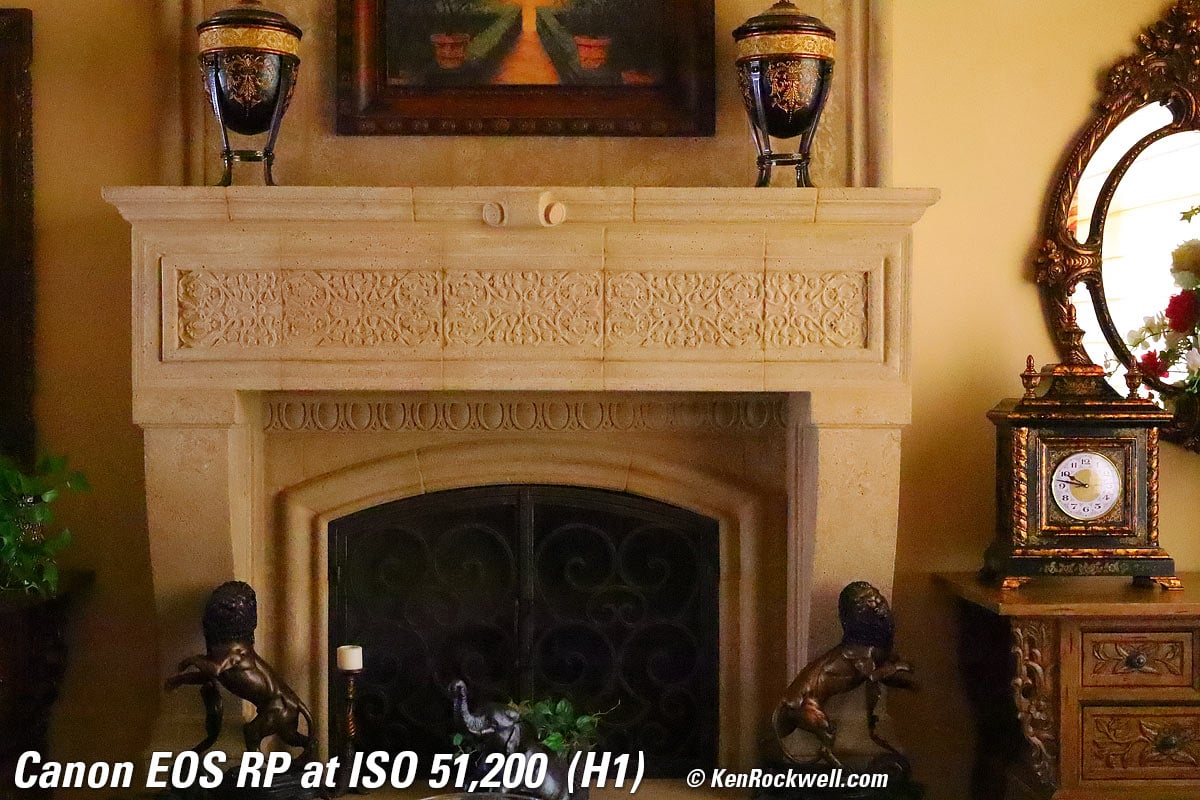 Canon EOS-RP High ISO Sample Image File