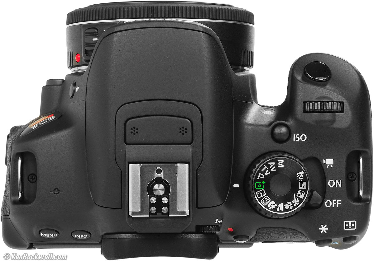 EOS Rebel t4i Flash-Livella a bolla 2 assi per Canon EOS Kiss x6 