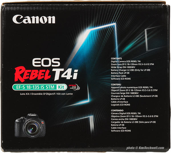 Canon REBEL T4i EOS 650D Digital Camera User Instruction Guide  Manual 