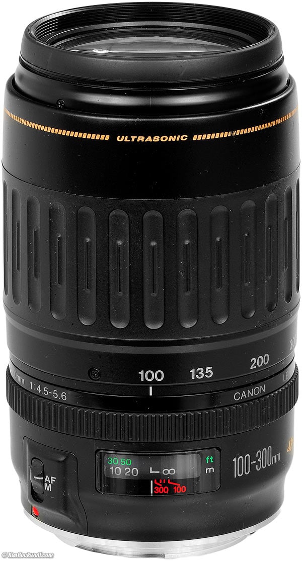 予約販売品 Canon EF キャノン 100-300mm 1:4.5-5.6 望遠レンズ カメラ