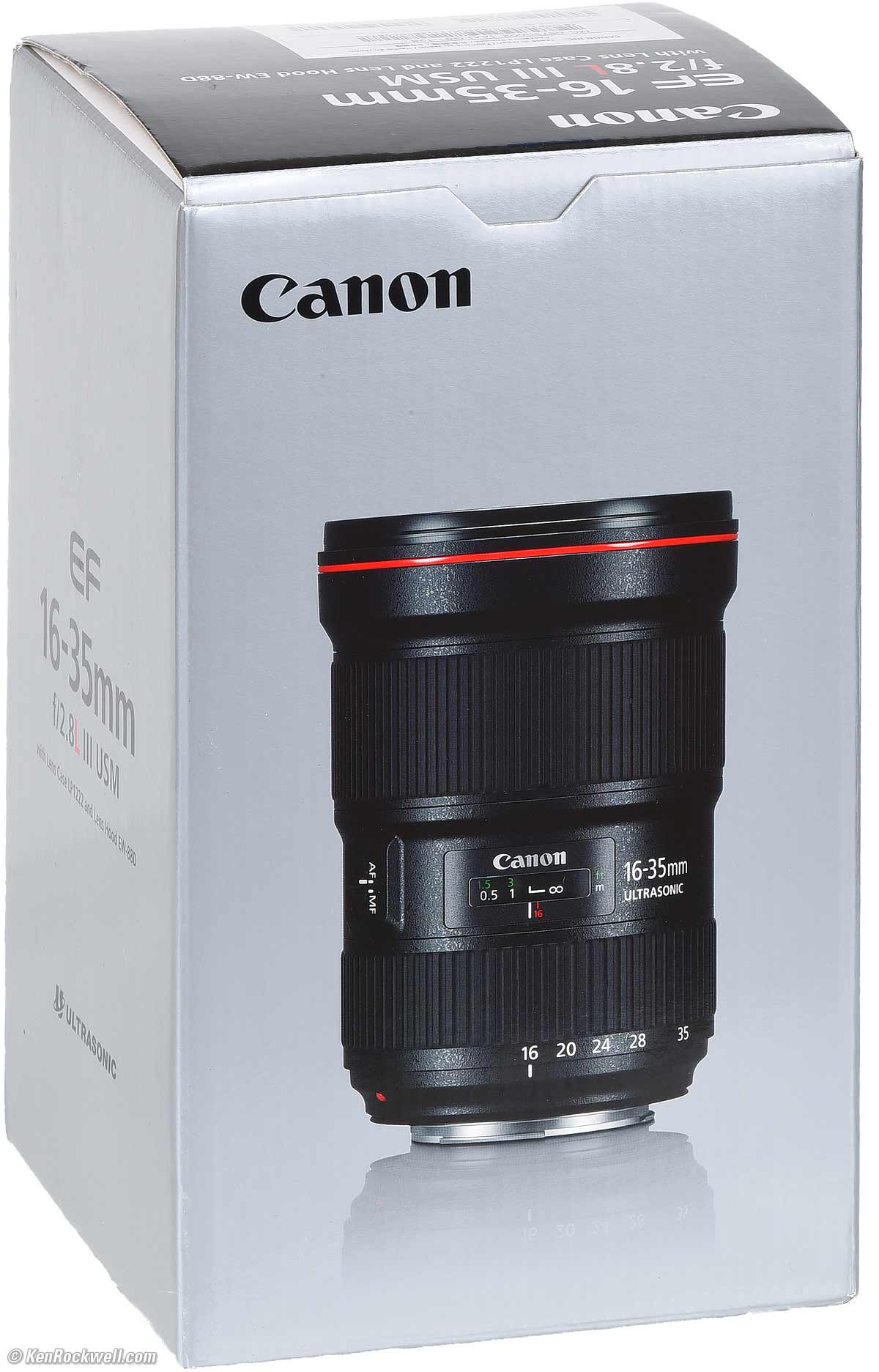 Canon 16-35 mm f4 full box