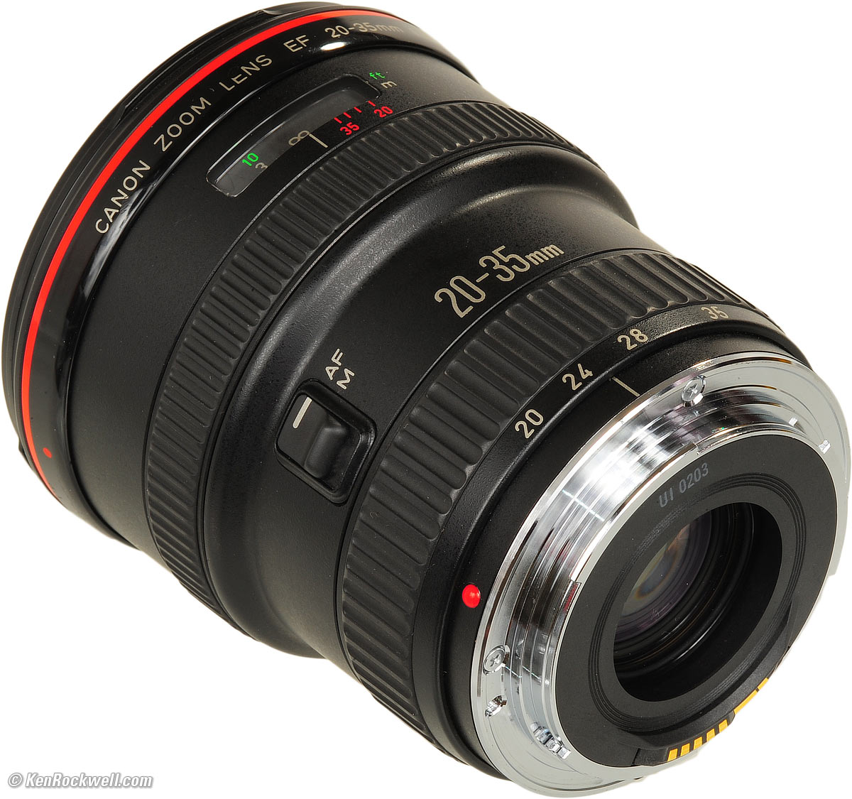 CANON ef 20-35mm f2.8L 良品ですが１点カビあり。 www