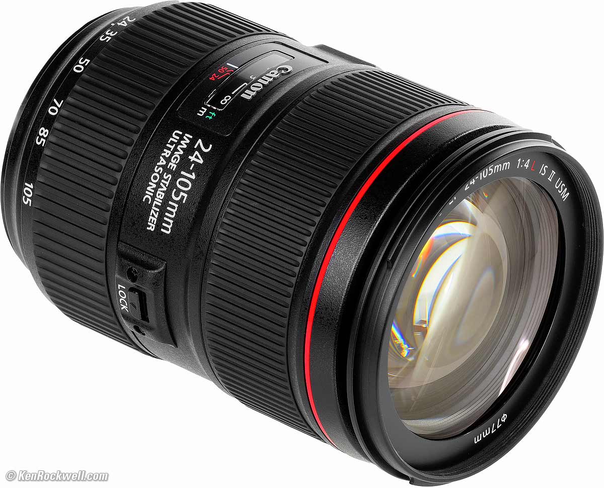 24x105 lens