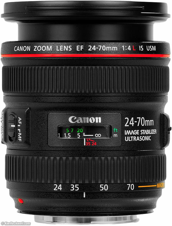 Canon EF24-70mm F4L is usm