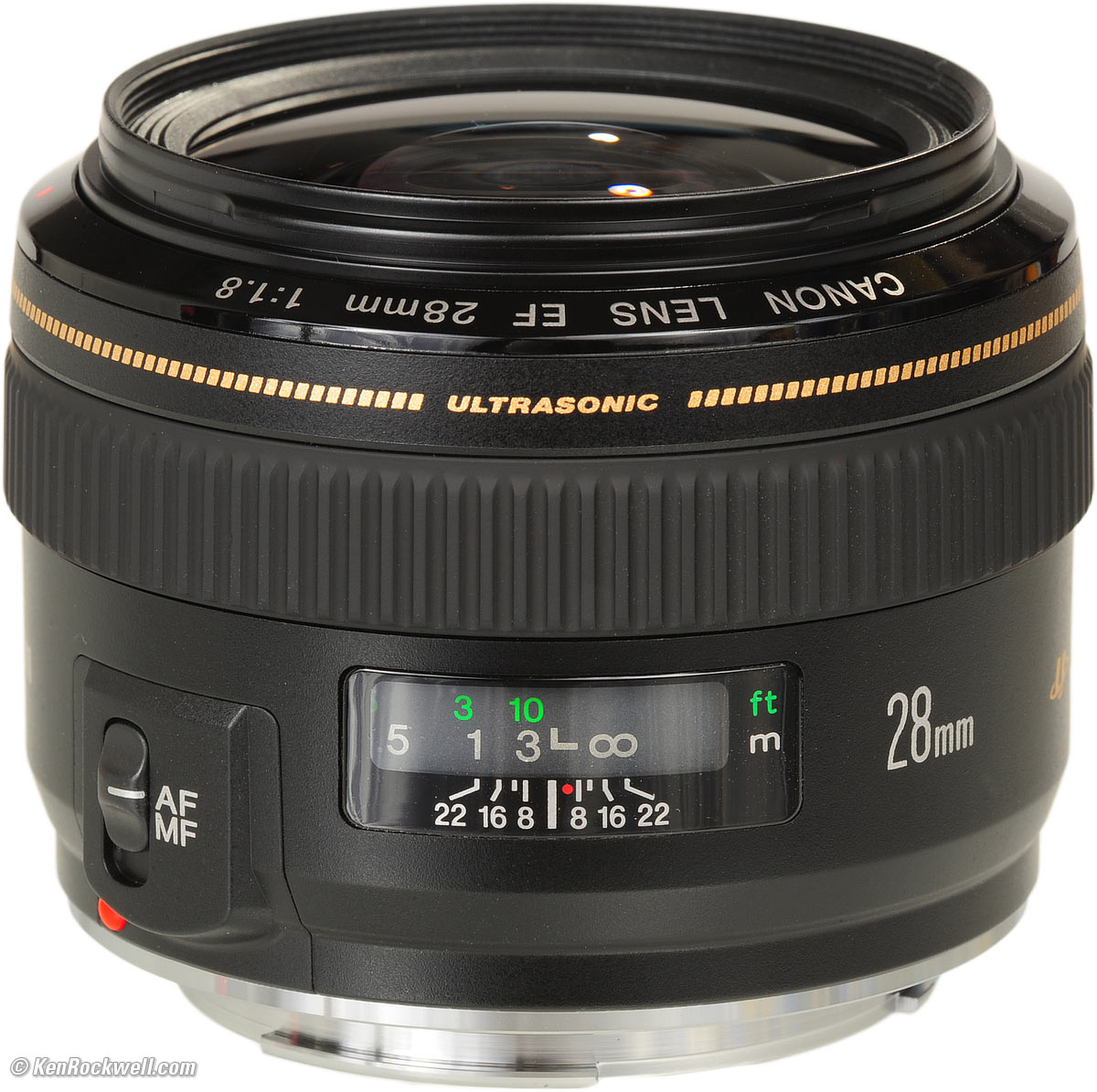 シーザスカメラCanon EF 28mm F1.8 USM #9108 - レンズ(単焦点)