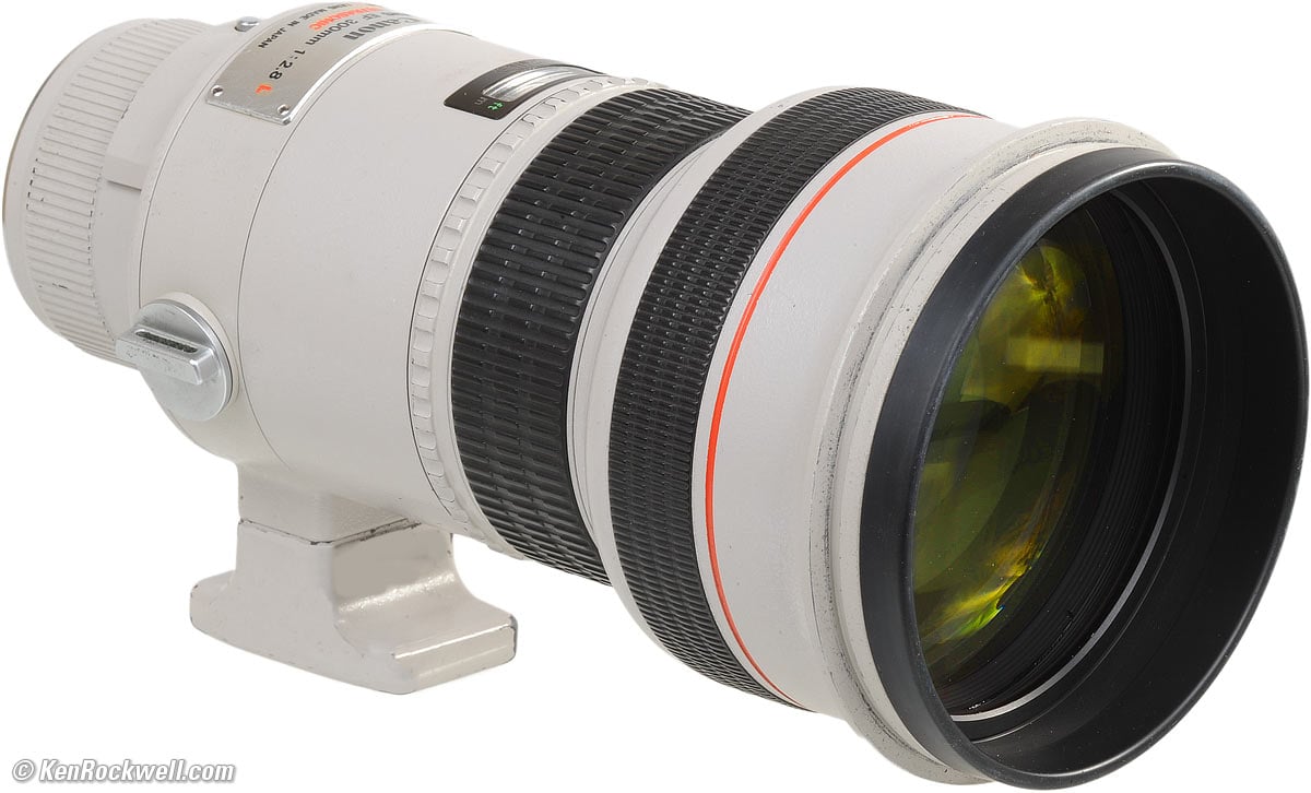 Canon EF 300mm f/2.8L USM Review & Sample Image Files by Ken Rockwell