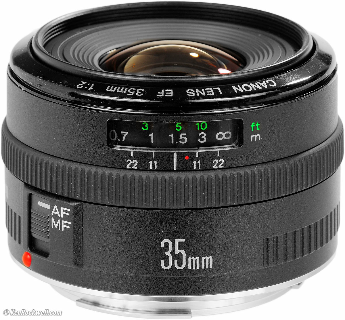 レンズ(単焦点)Canon EF 35mm F2
