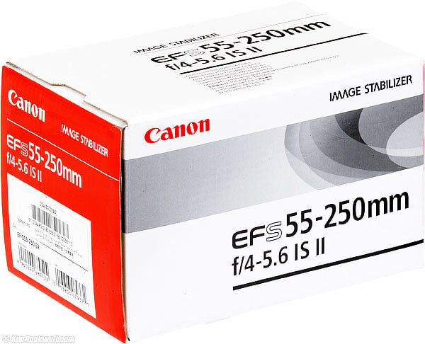 Canon EF-S 55-250mm IS II
