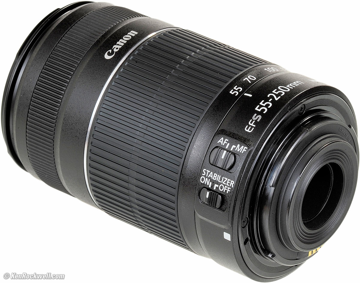 少し豊富な贈り物 ef-s55-250mm Ⅱ is f4-5.6 レンズ(ズーム 