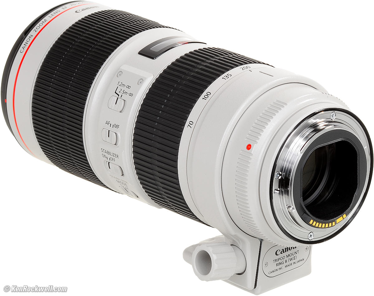 L III 70-200mm Canon f/2.8 IS Review