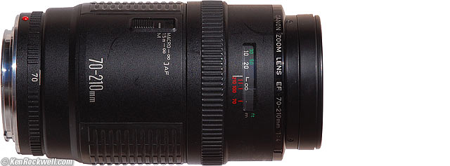 Canon 70-210mm review