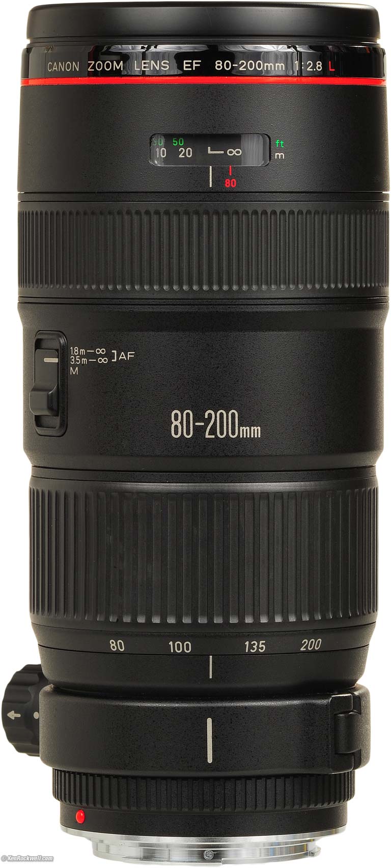キャノン Canon EF 80-200mm F2.8 L