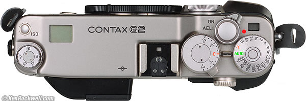 Contax G2 Top Panel