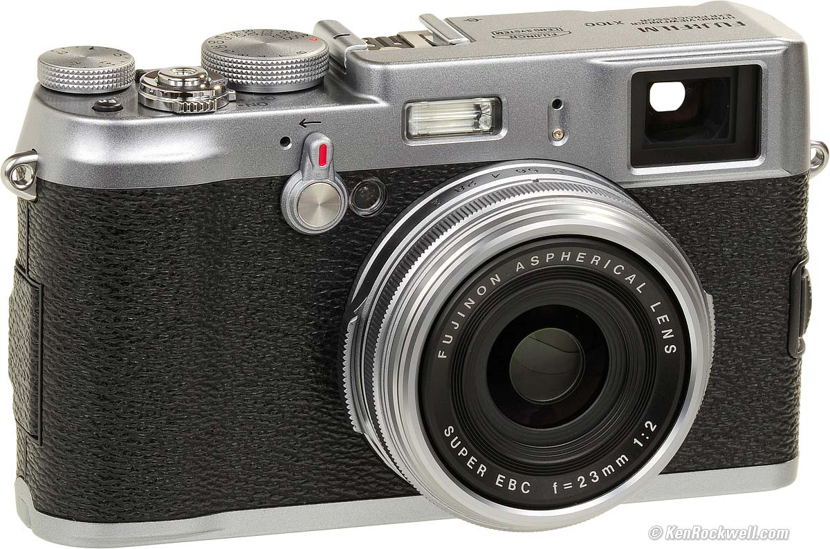 Fujifilm X100 Black Limited Edition 12.3-megapixel digital camera with  fixed 23mm lens at Crutchfield